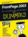 FrontPage 2003 All-in-One Desk Reference For Dummies